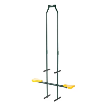 Kétszemélyes fémkeretes szembeülős hinta fa 