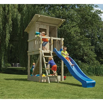 blue rabbit beach hut kerti fa játszótér