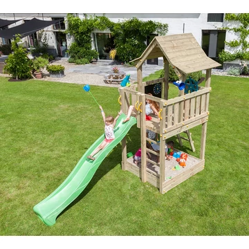 Blue Rabbit Pagoda Kerti fa játszótér