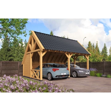 Ferde tetős kocsibeálló-TYP02- XL méret