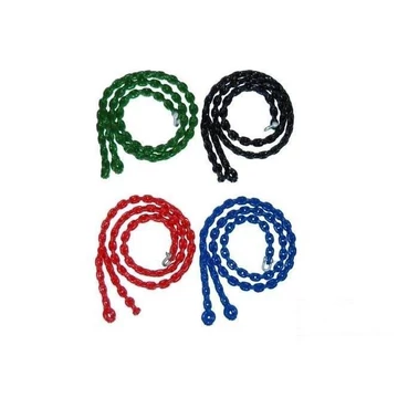 Láncszett közterületi hintához 1,8 m/6 mm gumibevonatos acél piros 