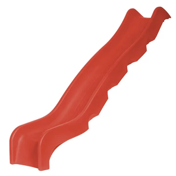 Közterületi csúszda HDPE "Optima" 150 cm induló magassághoz piros