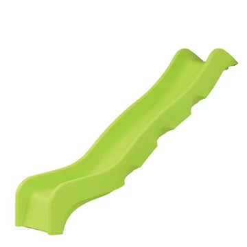 Közterületi csúszda HDPE "Optima" 150 cm induló magassághoz lime