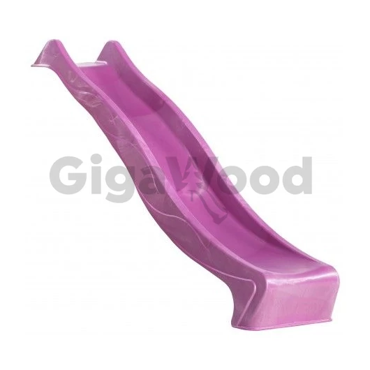 Csúszda HDPE 2,95 m "S-LINE"   PRÉMIUM MINŐSÉGŰ Ciklámen