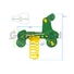 Kép 6/6 - Közterületi rugós játék "MOTOR"