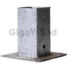 Kép 1/2 - Oszloptartó betonra csavarozható 70x70x150